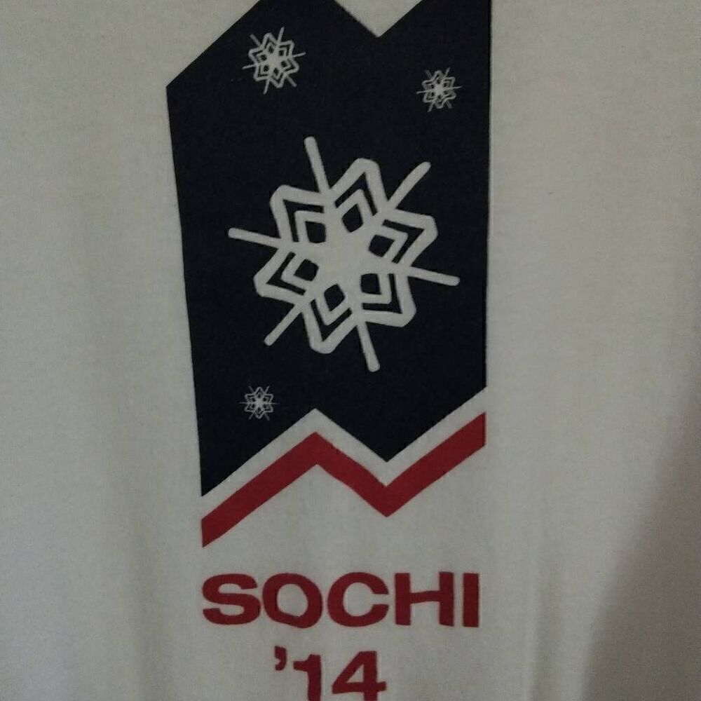 SOCHI Winter Olympics T-shirt, XL, Longsleeve